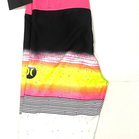 HURLEY Boys 16/28 Color block board Shorts NEW - Picture 4 of 8